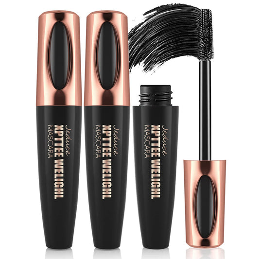 1/2 Pack Black 4D Silk Fiber Eyelash Mascara Extension Makeup - Glowbox