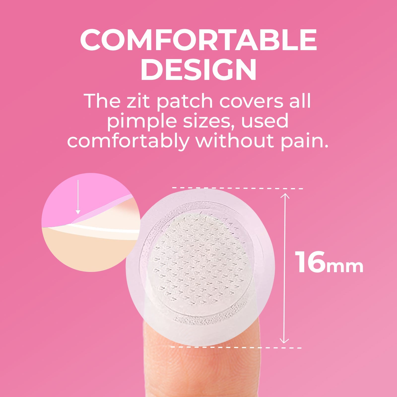 Microdart Pimple Patch – Patch Anti-Acné Invisible à Microneedles (18 pcs) - Glowbox