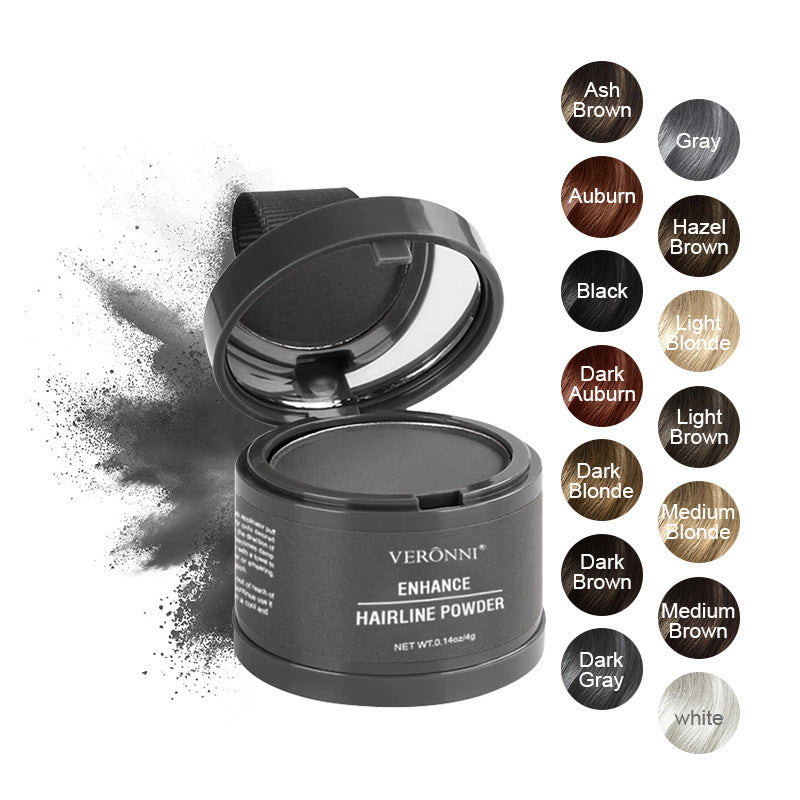 Poudre Correctrice Capillaire – Hairline Powder Anti-Calvitie & Densifiante (14 couleurs) - Glowbox