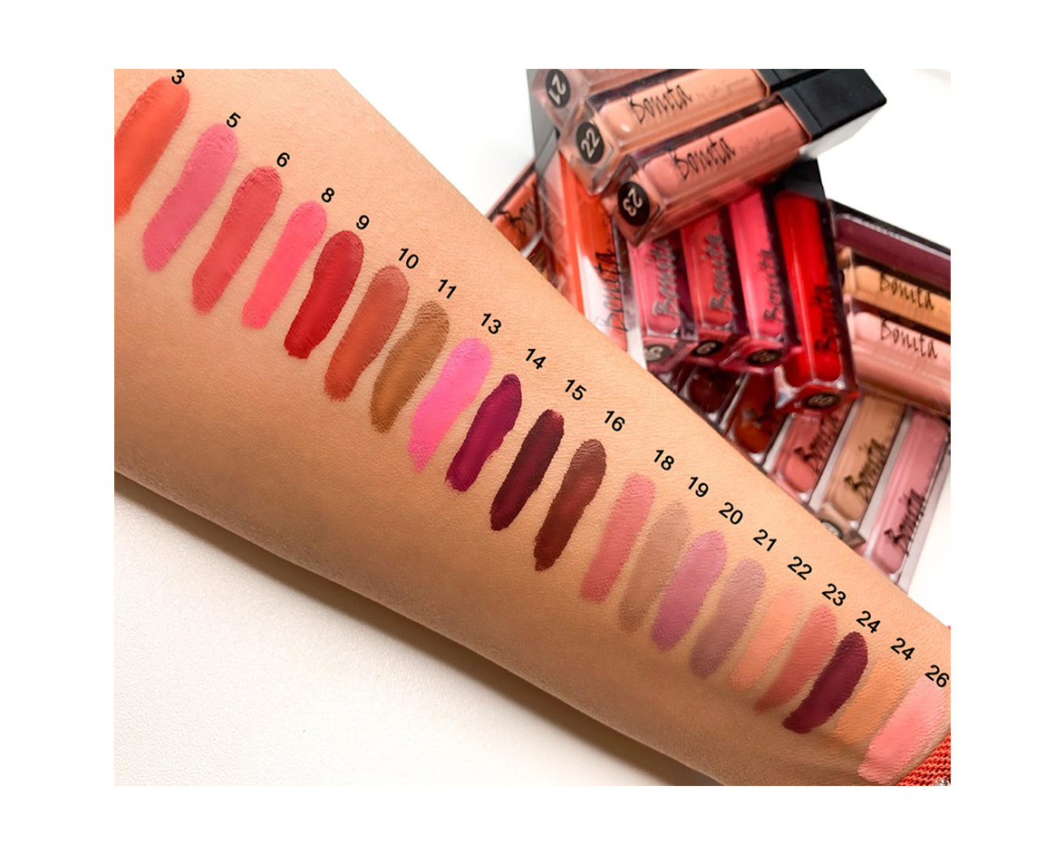 Bonita Matte Liquid Lipstick 22 - Glowbox