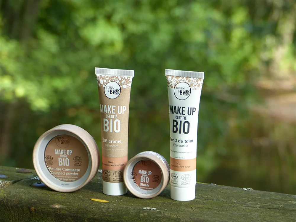 Fond de Teint Bio – Born to Bio N°04 Beige Doré (Certifié COSMOS ORGANIC) - Glowbox